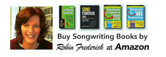 Robin's songwriting books at Amazon.